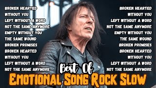 Emotional Slow Rock Songs 🎸 (70s, 80s, 90s) - Ultimate Tearjerkers 💔