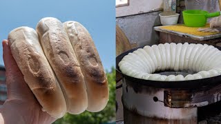 李家鍋貼饅頭｜基隆60年老店 山東羊角饅頭好吸睛！