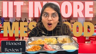 IIT Indore MESS FOOD !! | Special Dinner | Honest Review ! | IIT Mess Vlog