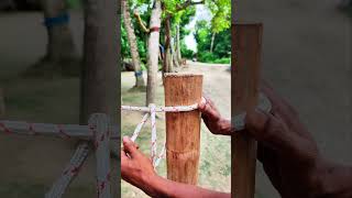 The amazing technique for tying the best knot in the history of the world😲