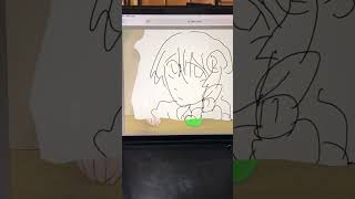 よく見るやつやってみた#イラスト#オリキャラ#よくみるやつ#塗り絵迷走
