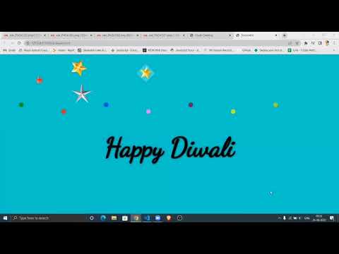 Happy Diwali | How to write code Happy Diwali | Html , CSS ,Js | coder anshu