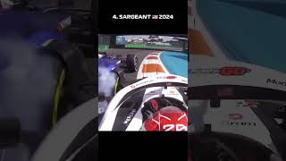 Top 5 Crashes Miami Edition #f1 #miamigp