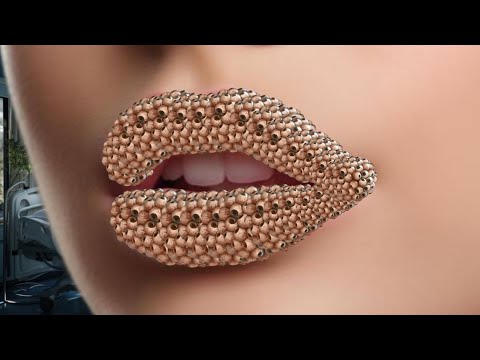 Satisfying Lip Treatment ASMR Animation