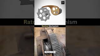Ratchet Mechanism - Simple lifter ✅ #newdesign#mechanical#cadcam#ratchet#caddesign#trending