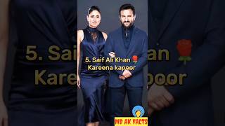 Top 10 Married Couples In India | #viral #youtubeshorts #fact #facts #shorts