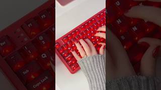 [AD] The keycaps look like Pomegranate seeds! ❤️[AD] details in description