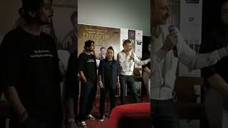 Actor #RahulDev and singer #KailashKher at trailer launch event of #DhoopChhaon