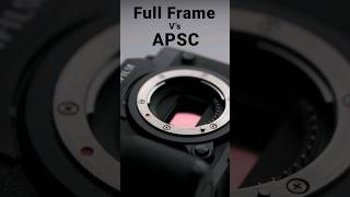Full Frame vs. APS-C: Which Sensor Is Better? 📸 #photography #fullframe #apsc