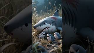 #SharkVideo #OceanLife #MarineAnimation #UnderwaterWorld #AIContent #FYP #ViralNature #DigitalArt