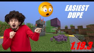 *EASIEST* Minecraft 1.19.3 DUPE ANY ITEM Java,MCPE,Xbox,Windows Switch,PS,Bedrock
