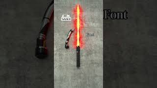 Unboxing (THE STRANGER)Qimir Lightsaber#starwars #lightsaber #force #neopixel #rgb #fvp #Jedi #qimir