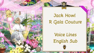 Jack Howl - R Gala Couture - Voice Lines - Disney Twisted Wonderland - English SUB