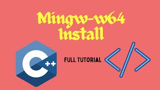 How to install Mingw on windows