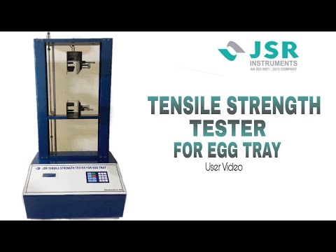 JSR - Tensile Strength Tester for Egg Tray || Egg Tester