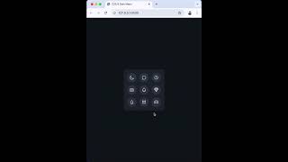CSS 9 Dot Menu in 15 Seconds 🔥 | HTML CSS UI Design #shorts