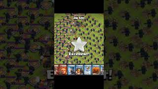 1000 Super Miner VS ALL ARMY DeFeNSeS|| Clash of Clans#mrsteeve#clashofclans #shorts