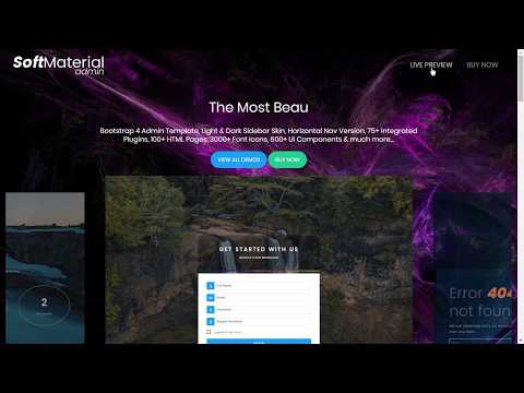 Soft Material - Admin Dashboard Templates