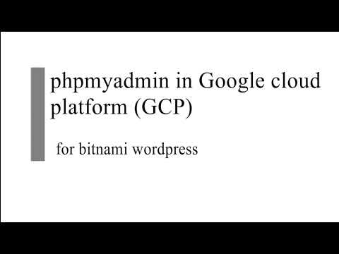 How to access phpMyAdmin in Google cloud (GCP) | Access phpMyAdmin using SSH key in GCP