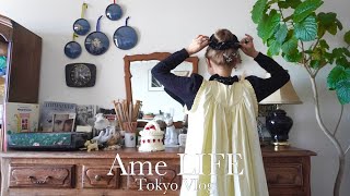 vlog｜Daily Life Making Easy Crochet Bags 🐰🥨｜Yarn Exhibition Tour