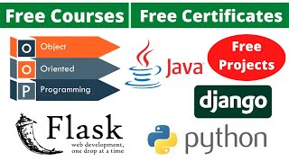 Udemy Free Certificate Courses OOPs Concepts for Java Interviews | Django Projects Online Classes