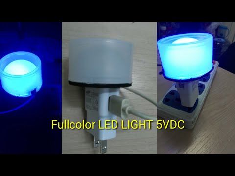 Colorfull Led Light# 5VDC Led bulb# Full color LED# 1