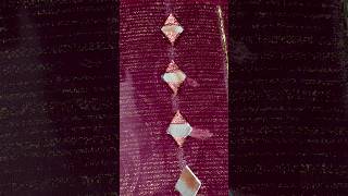 beginner friendly mirror work tutorial/ mirror embroidery #mirrorwork #embroidery