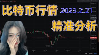 2月21日比特币以太坊良好多头结构，要吃回撤空单这是条件，速看今天最新布局，完美计划完美止盈；