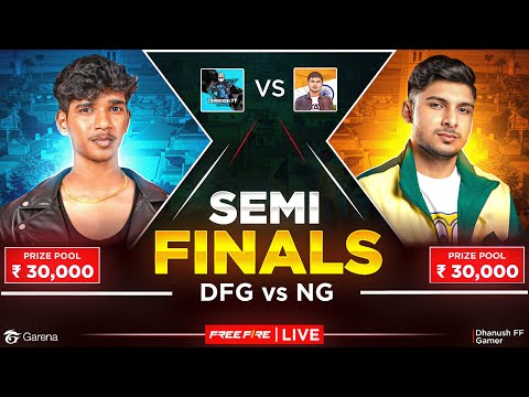 😨DFG SQUAD vs NG SQUAD🤬 | SEMI - FINAL 🏆| WIN TO FINAL🔥| BO5 | FREE FIRE IN TELUGU #dfg #freefire