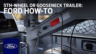Pro Trailer Backup Assist™: Setting Up A 5th-Wheel Or Gooseneck Trailer | Ford How-To | Ford