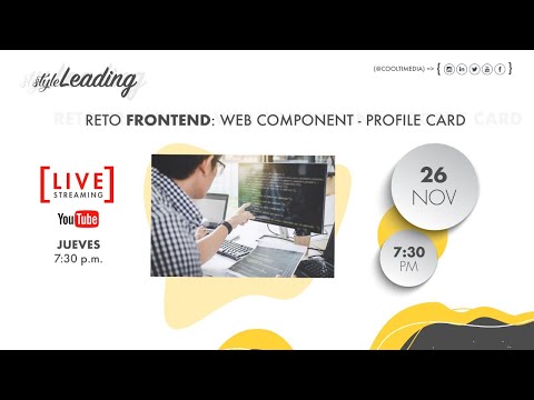 Reto Frontend: Web Component (Profile Card)