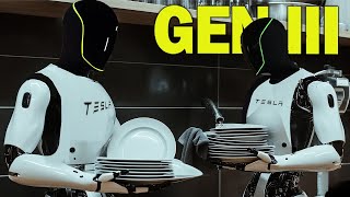 Major Update: Tesla Bot Gen 3 2025! Elon Musk Unveils Crazy Production Plan & Shocking $10K Price