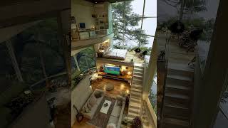A Peaceful Forest Loft Hideaway 🌲🏡 | Who Would You Live Here With#naturebeauty #ytstudio