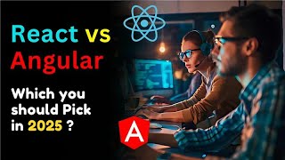 🔥 React vs Angular – Which One Should You Learn in 2025? (Quick 2-Min Comparison!) 🚀