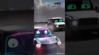 👁️ G-Wagon with eyes!AI-made. Watch & enjoy!                    #Gwagon #AICar #Shorts