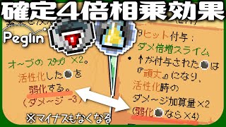 【cruciball 20】シナジーが強すぎる！繁栄と没落＆マルチプルリキッドビルド【peglin】
