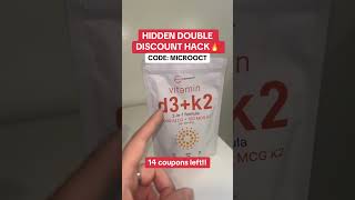 SALE: Grab Micro Ingredients with Vitamin D3K2! #microingredients #vitamin