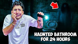 Living in a Haunted Public Bathroom *SCARY AF*