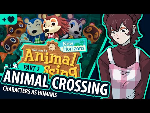 ANIMAL CROSSING Characters as HUMANS [Able Sisters, Nook Family] + Thank You