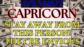 CAPRICORN: money arrives mysteriously — someone jealous may plan a billionaire-level trap 🧿