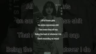 BP- Typa Girl (Lisa rap part) lyrics #blackpink#typagirl#lisa#lyrics#shorts#viralshorts