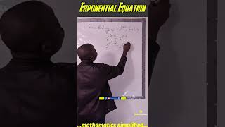 Interesting Exponential Equation