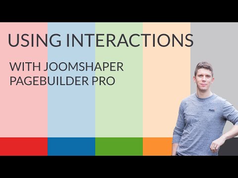 Using Interactions with JoomShaper PageBuilder Pro for Joomla