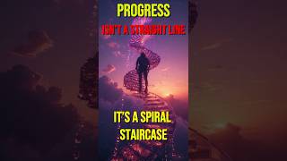 Progress = Spiral Staircase? 🌀 Truth Bomb!