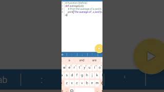 Function in Python#mrcodeman #100dayschallenge  #savetree