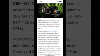 Discover the Power of NVIDIA's RTX 50 Series GPUs
