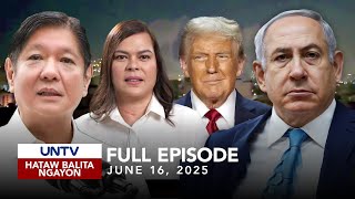 UNTV: Hataw Balita Ngayon | June 16, 2025