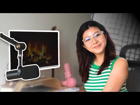 Home office tour and studio setup! Minimalist and tiny space✨