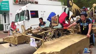 Students learn mechanics and determination