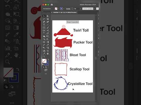 Form manupilation tools in illustrator PART 1